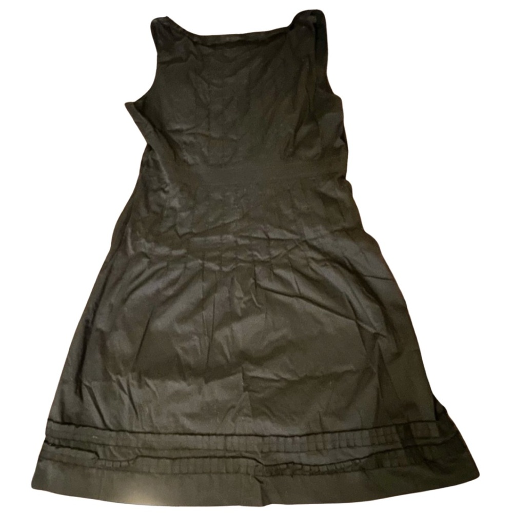 Tory Burch Black Pleated A-Line Dress | Size 12 - Picture 3 of 3